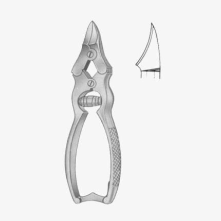 Fine Nail Cutter M/Action 15cm/6"