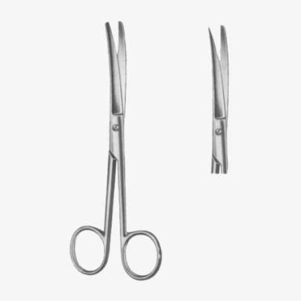 Grazil Operating Scissors Curved