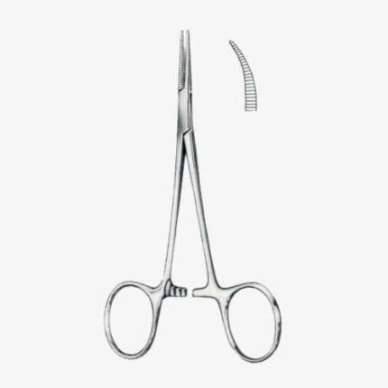 Micro-Mosquito Hemostatic Forceps BJ Curved