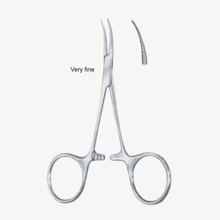 Jacobson-Halstead Hemostatic Forceps BJ Curved