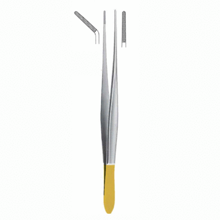 Cushing Dissecting Forceps with T.C Inserts