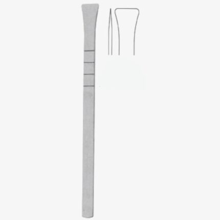 Cottle Osteotome, 18cm, 16mm, Fishtail Shaped End, Straight, Graduated