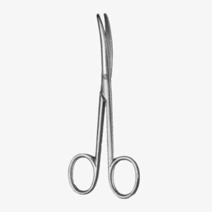 Landolt Enucleation Scissors Curved