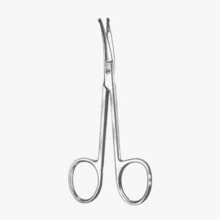 Fine Scissors Curved Bl/Bl