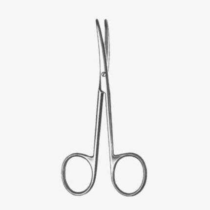 Baby-Lexer Knapp Fine Scissors Curved