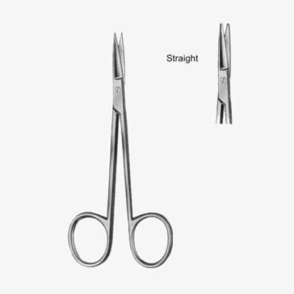 Eye and Fine Scissors Straight