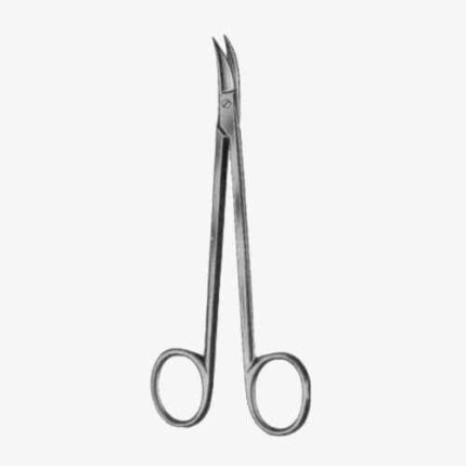 Quinby Gum Scissors Curved