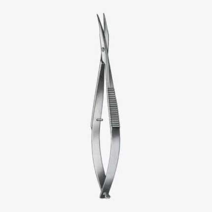 Westcott Iridectomy Scissors Curved Semi Bl/Bl