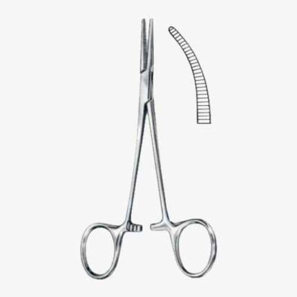 Baby-Crile Hemostatic Forceps BJ Curved