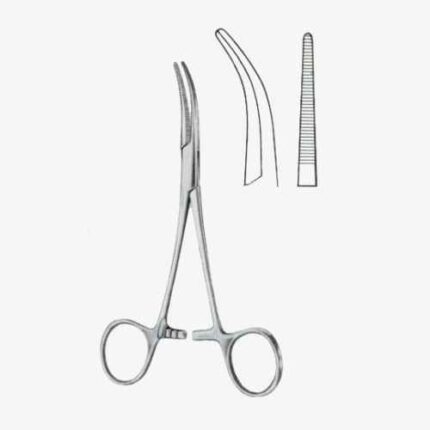 Dandy Hemostatic Forceps BJ Lateral Curved