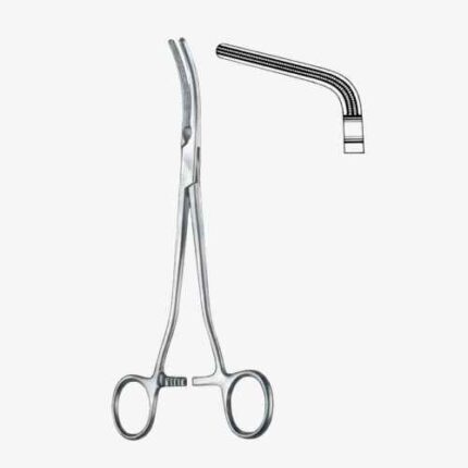 Rogers Parametrium Forceps BJ Angled Curved