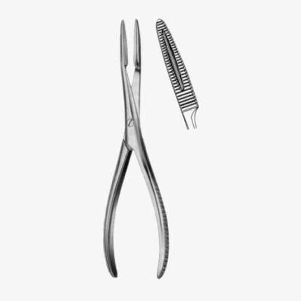 Bone Holding Forceps SJ Curved on Flat