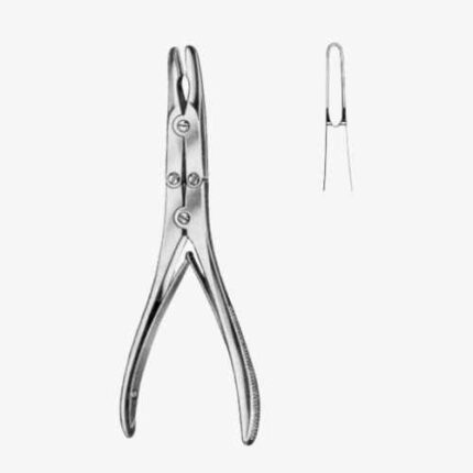 Bohler Bone Rongeur Forceps Straight