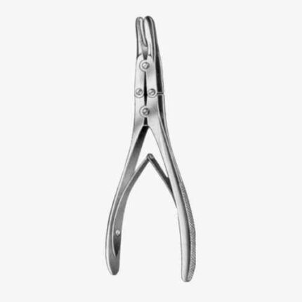 Ruskin Bone Rongeur Forceps Straight M/Action 18cm/7"