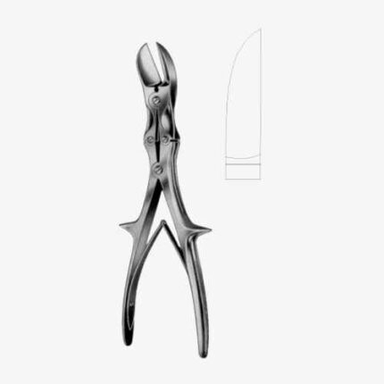 Stille-Liston Bone Cutting Forceps Angled M/Action