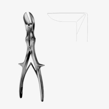 Stille-Liston Bone Cutting Forceps Curved