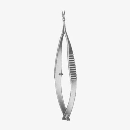 Vannas Iridectomy Scissors Curved 8cm/3 1/4"