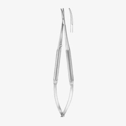 Micro Scissors Curved Blunt Points