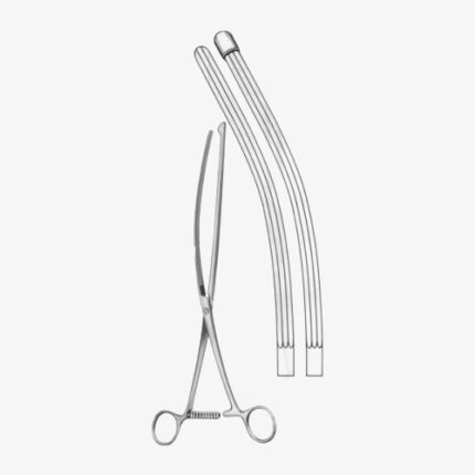 Nussbaum Stomach Clamps Forceps BJ Curved 30cm/12"