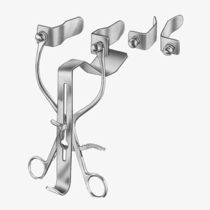 Millin Bladder Retractors Complete With Lateral and Central Blades